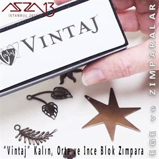 Vintaj marka Zımpara Bloğu (Kalın, Orta, İnce)