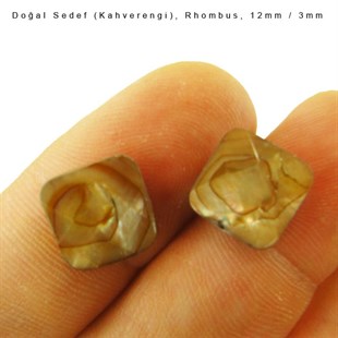 19 mm Mor, Doğal Sedef Çiçek Boncuk / Paket İçeriği 8 Adet