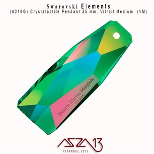6018G 001 VM (Crystal Vitrail Medium) The Petite Crystalactite 35 mm / Paket İçeriği 1 Adet