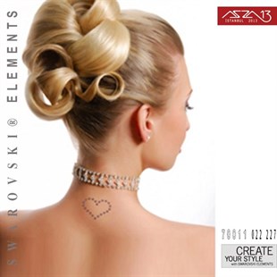 70011 022 227 (Light Siam) Crystal Tattoo (Vücut Dövmesi)