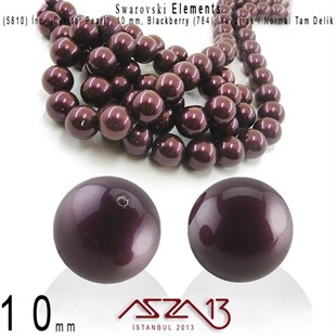 5810-784 Crystal Blackberry Pearl 10 mm (İnci) / 15 Adet