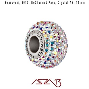 Swarovski 80101 Aurore Boreale (BeCharmed Pave) 14 mm Pave