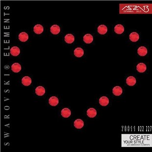 70011 022 227 (Light Siam) Crystal Tattoo (Vücut Dövmesi)