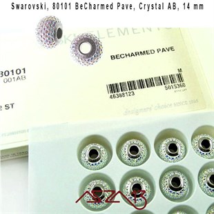 Swarovski 80101 Aurore Boreale (BeCharmed Pave) 14 mm Pave