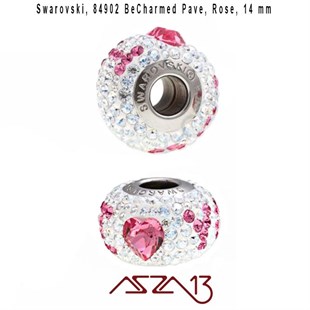 Swarovski 84902 Rose (BeCharmed Pave) 14 mm Pave