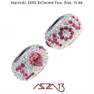 Swarovski 84902 Rose (BeCharmed Pave) 14 mm Pave