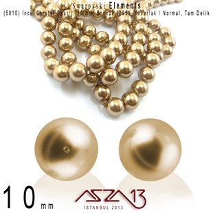 5810-295 Crystal Bronze Pearl 10 mm (İnci) / 15 Adet