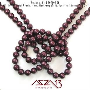5810-784 Crystal Blackberry Pearl 8 mm (İnci) / 30 Adet