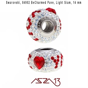 Swarovski 84902 Light Siam (BeCharmed Pave) 14 mm Pave