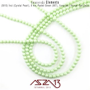 5810-967 Crystal Pastel Green Pearl 6 mm (İnci) / 40 Adet