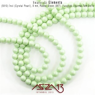 5810-967 Crystal Pastel Green Pearl 8 mm (İnci) / 30 Adet