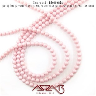 5810-944 Crystal Pastel Rose Pearl 6 mm (İnci) / 40 Adet