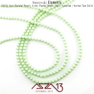 5810-967 Crystal Pastel Green Pearl 4 mm (İnci) / 50 Adet