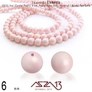 5810-944 Crystal Pastel Rose Pearl 6 mm (İnci) / 40 Adet
