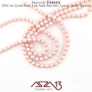 5810-944 Crystal Pastel Rose Pearl 8 mm (İnci) / 30 Adet