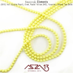 5810-945 Crystal Pastel Yellow Pearl 6 mm (İnci) / 40 Adet