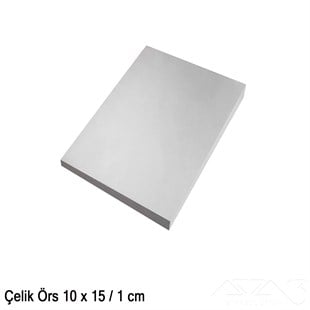 Örs - Çelik - 10x15/1 cm