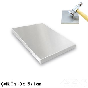 Örs - Çelik - 10x15/1 cm