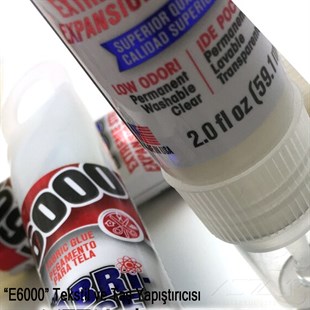Yapıştırıcı - E6000 - Tekstil ve Taş İçin - 59,1 ml