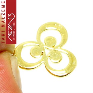 Micron 22K Altın Kaplamalı Küçük Çintemani / Paket İçeriği 1 Adet