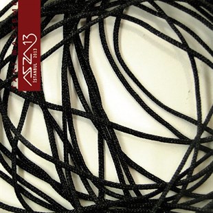 Siyah 0,8 mm Kalınlıkta Paraşüt İpi / 5 Metre