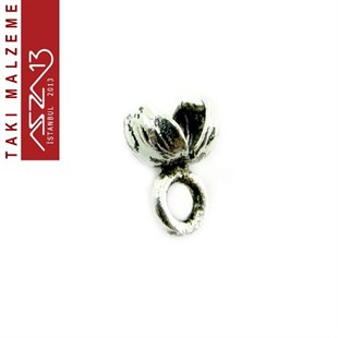 Antik Gümüş Kaplamalı 11 mm Döküm Düğüm Kapama / Paket İçeriği 10 Adet