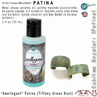 Swellegant  TiffanyGreen Rust Eskitme Boyası (Patina)