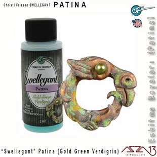 Swellegant Gold-Green Verdigris Eskitme Boyası (Patina)