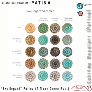 Swellegant  TiffanyGreen Rust Eskitme Boyası (Patina)