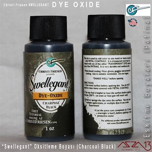 Swellegant Charcoal Black Oksitleme Boyası (Dye-Oxide)