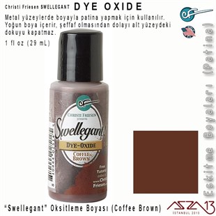 Swellegant Coffee Brown Oksitleme Boyası (Dye-Oxide)