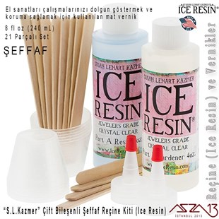 S. L. Kazmer Çift Bileşenli Reçine Kiti (Ice Resin)