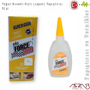 Force 809 Hızlı Yapıştırıcı, 50 gr
