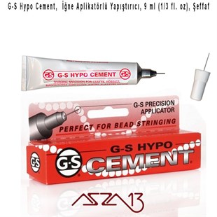 Orijinal G-S Hypo Cement İnce İşler İçin Yapıştırıcı, 9 ml