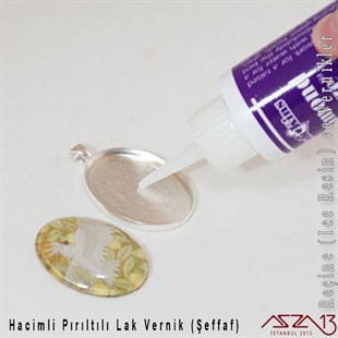 Hacimli Kristal Lak Vernik (Şeffaf İz Bırakmayan Yapıştırcı)