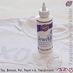 Jewel-It Tekstil Üzerine Taş-Boncuk Yapıştırıcısı