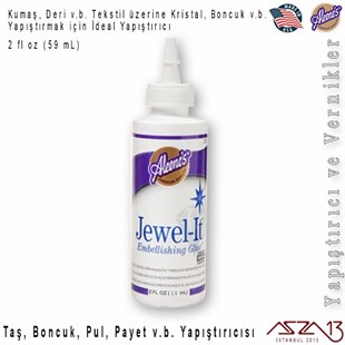 Jewel-It Tekstil Üzerine Taş-Boncuk Yapıştırıcısı