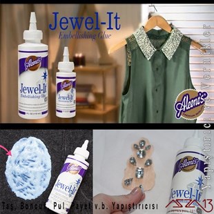 Jewel-It Tekstil Üzerine Taş-Boncuk Yapıştırıcısı