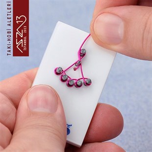 5-1 Kulplu Ara Parça Yapım Aparatı - 668 (Tel Kıvırma Aleti / Jig)