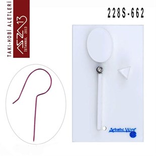 Açık Küpe Kancası Yapım Aparatı - 662 (Tel Kıvırma Aleti / Jig)