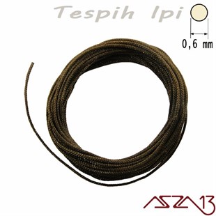 Kahverengi 0,6 mm Tespih İpi / Paket İçeriği 3 m