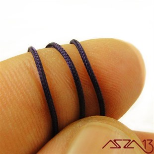 Koyu Mor 0,9 mm Tespih İpi / Paket İçeriği 3 m
