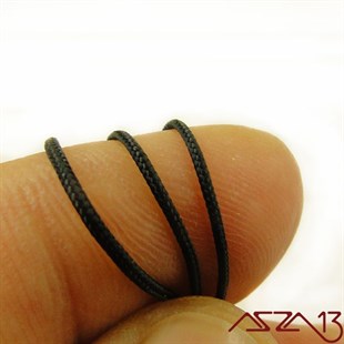 Siyah 0,9 mm Tespih İpi / Paket İçeriği 3 m