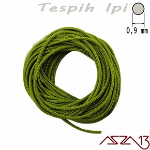 Zeytin Yeşil 0,9 mm Tespih İpi / Paket İçeriği 3 m