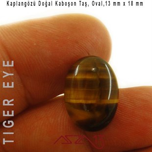 Kaplangözü 13x18 mm, Doğal Taş Kaboşon / Paket İçeriği 1 Adet