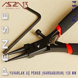 Yuvarlak Uç (Kargaburun) Pense - 125 mm