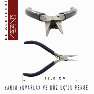 Yuvarlak ve Düz Uçlu Pense