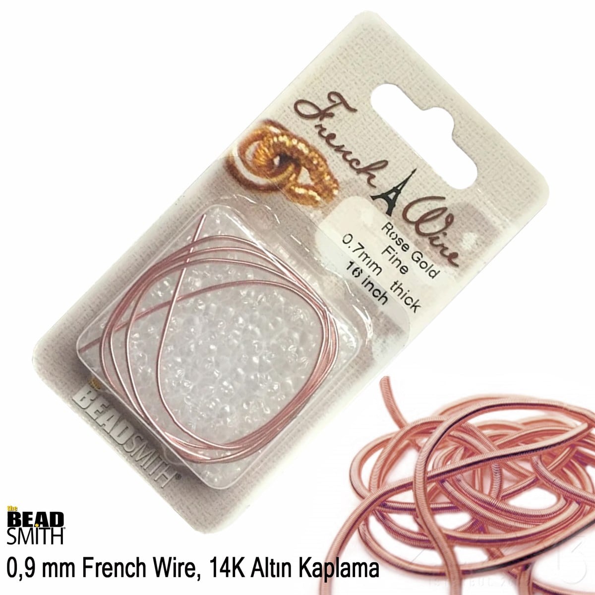 14K Altın Kaplama, 0,7 mm İçi Boş Metal Tel / French Wire / Paket İçeriği 35 cmGardiyanTAKI, HOBİ, TAKI MALZEMELERİ, TOHO, MIYUKI DELICA, KUMİHİMO DİSK, SWAROVSKI KRİSTAL, TAKI TASARIMIGardiyanBeadSmith06.Tm.61.Gd.29Rose Altın Kaplama, 0,7 mm İçi Boş Metal Tel / French Wire / Paket İçeriği 35 cm