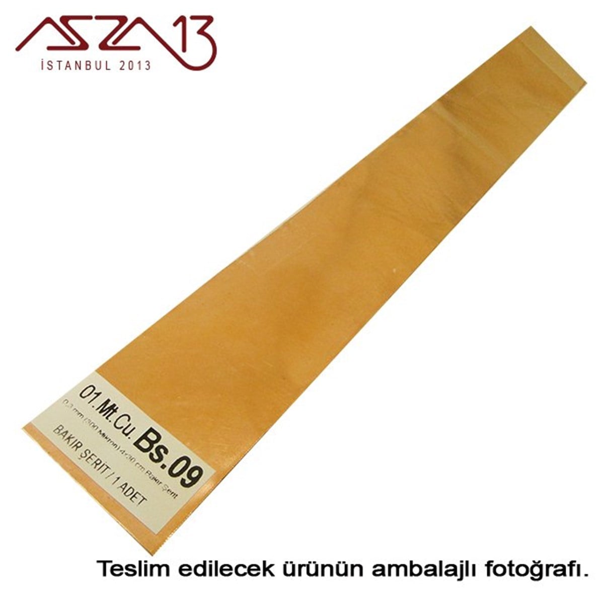 Bakır Şerit BantMETALMarkasız0,3 mm Bakır Şerit (40 mm x 300 mm)