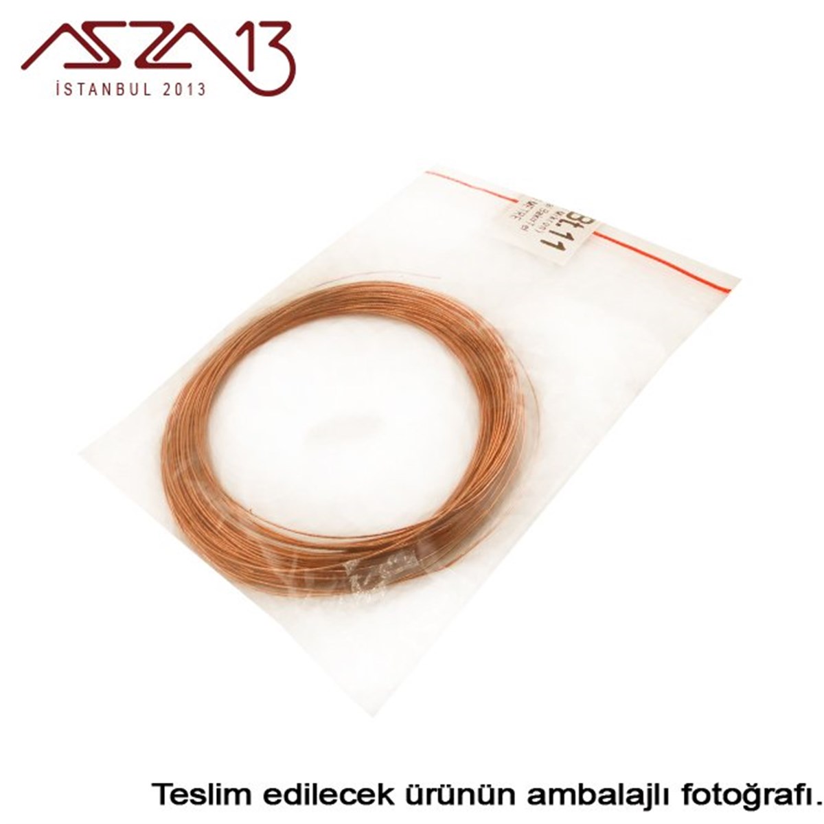Bakır TelMETALazza130.4 mm (400 Mikron) Bakır Tel / Paket İçeriği 10 m